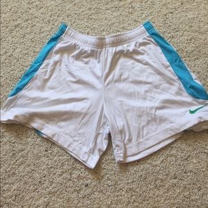 Nike Fit athletic active soccer shorts