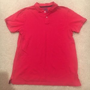 Red tshirt polo