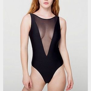 American apparel one piece swimsuit