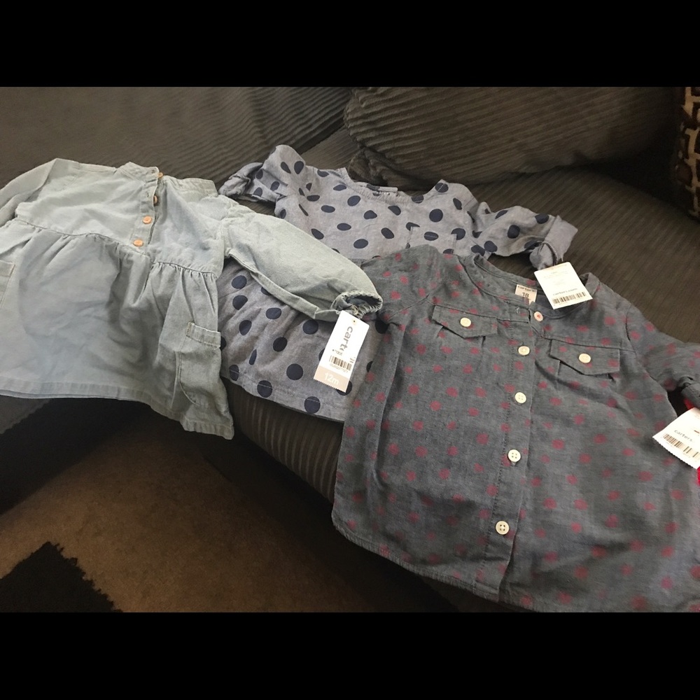 Denim shirts