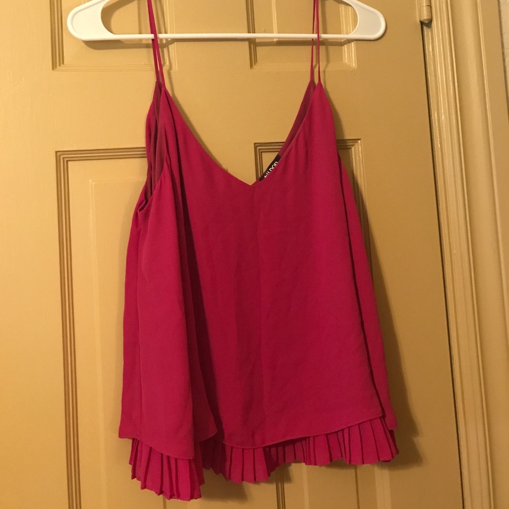 Dark pink cami
