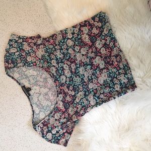 Floral Cropped Top
