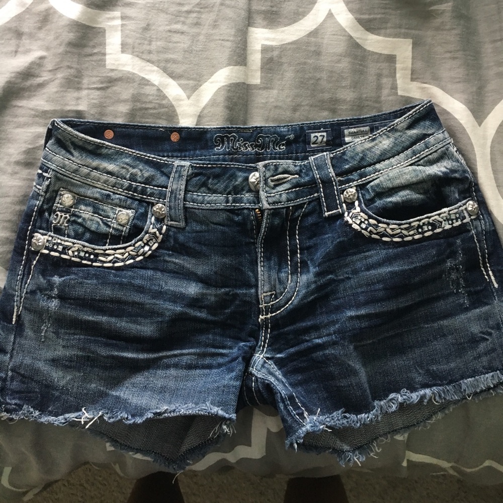 Miss me denim shorts
