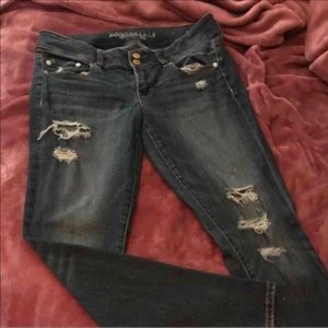 Skinny crop jeans