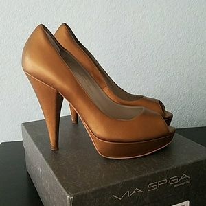 Via Spiga BRONZE pumps sz 9