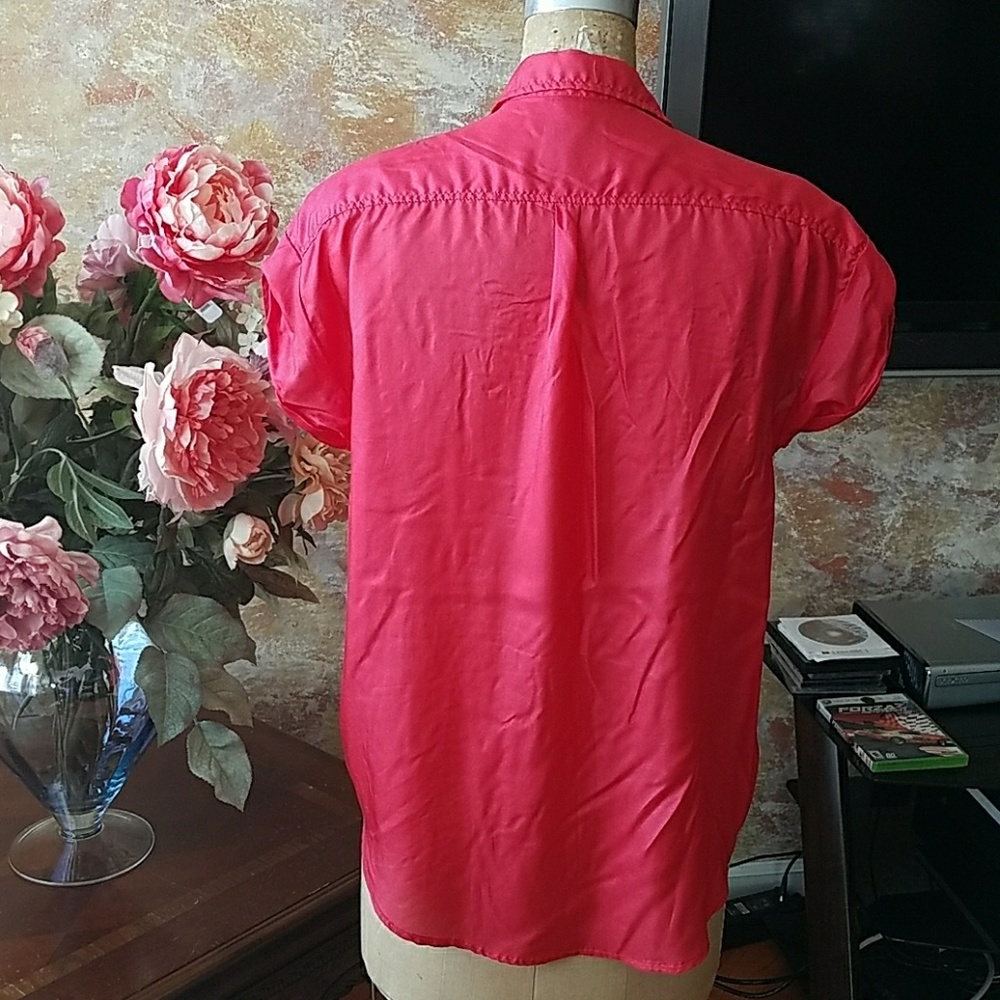 American Eagle Silk Button-Down - image 3