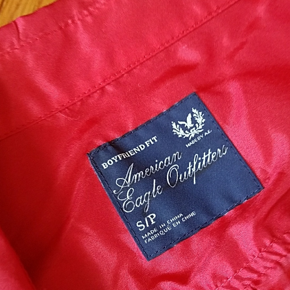 American Eagle Silk Button-Down - image 5