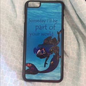 Little Mermaid IPhone 6+ case! Never used!