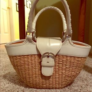 COACH Straw Summer Purse