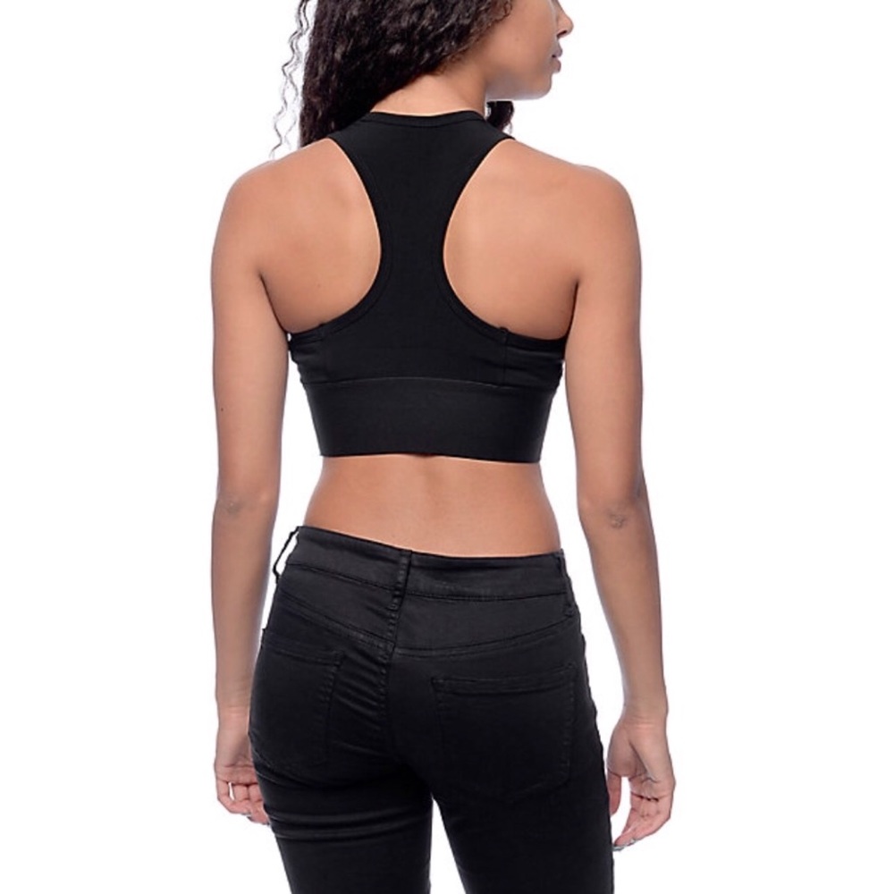 MTTM Logo Sports Bra Crop Top - Picture 2 of 4