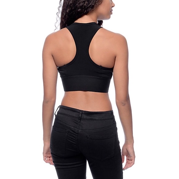 MTTM Logo Sports Bra Crop Top - Picture 2 of 4