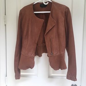 BCBG MAXAZRIA Leather Jacket