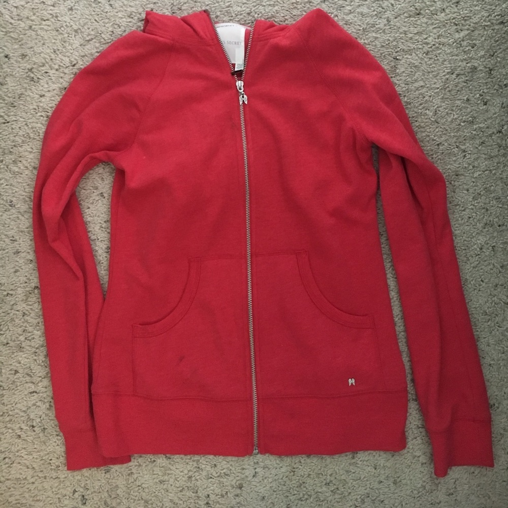 Victoria secret zip up sweatshirt