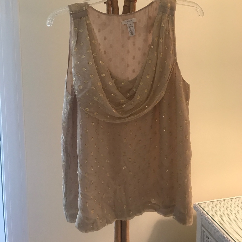 J. Crew Cowl Neck Top