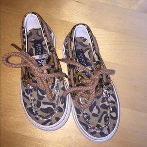 Sperry Top-sider cheetah boat shoes