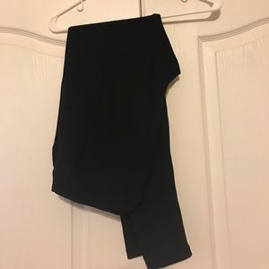 Lularoe tall and curvy SOLID BLACK leggings
