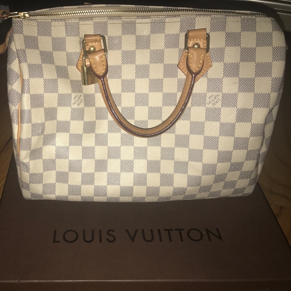LOUIS VUITTON NM SPEEDY 30 DAMIER AZUR