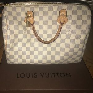 LOUIS VUITTON NM SPEEDY 30 DAMIER AZUR