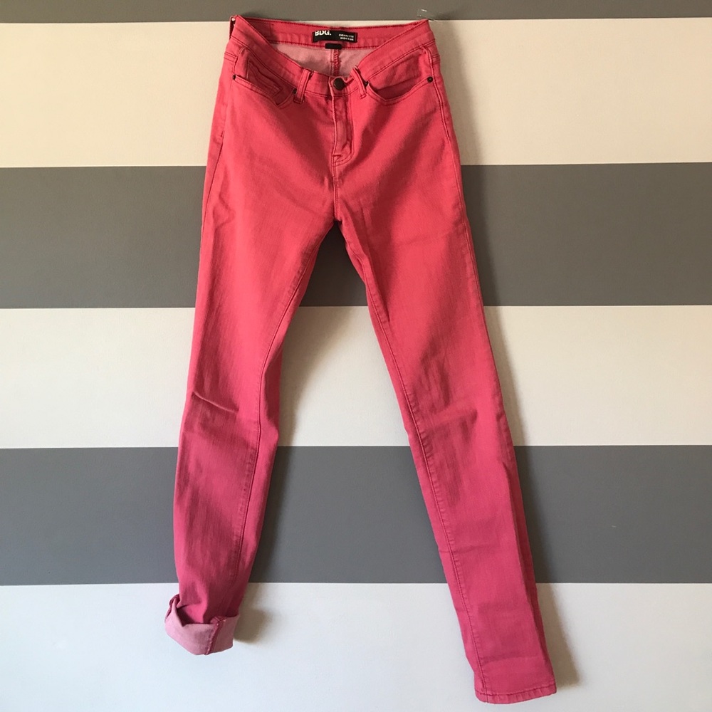 BDG Pink Cigarette Jeans