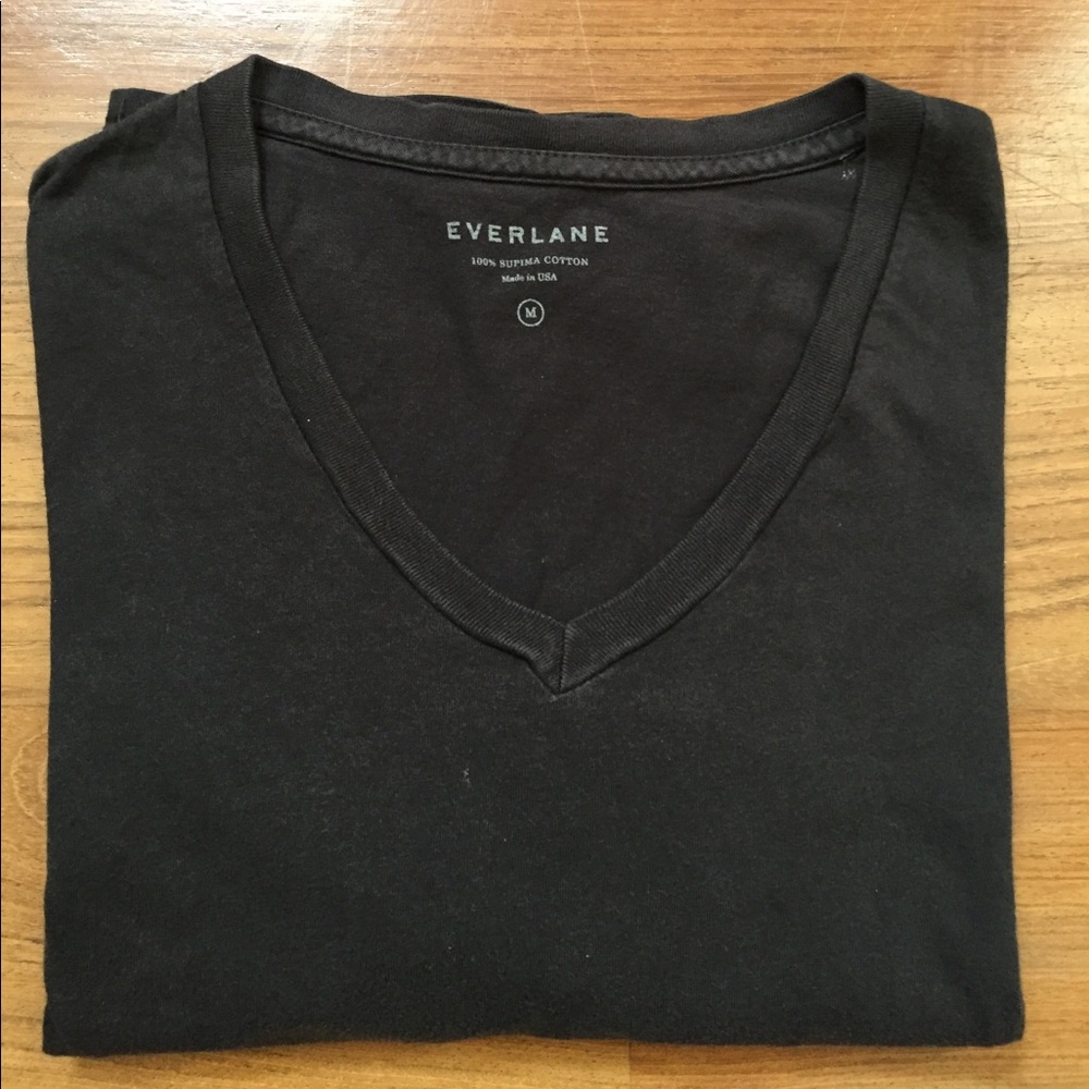 Everlane V-neck T-Shirt Supima Cotton