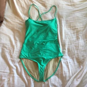 Fabletics strappy back swimsuit M