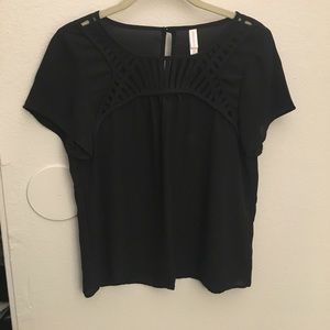 Black xhilararion top