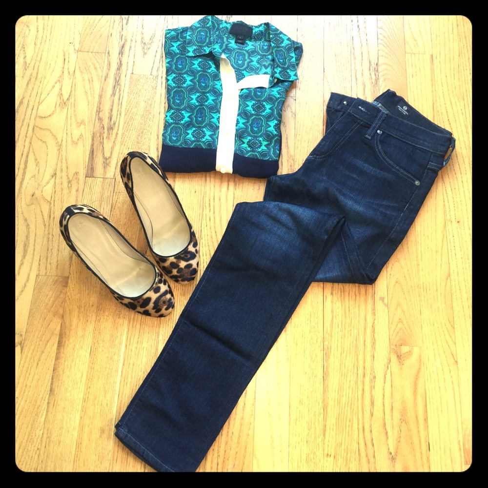 AG Farrah Skinny high rise jeans