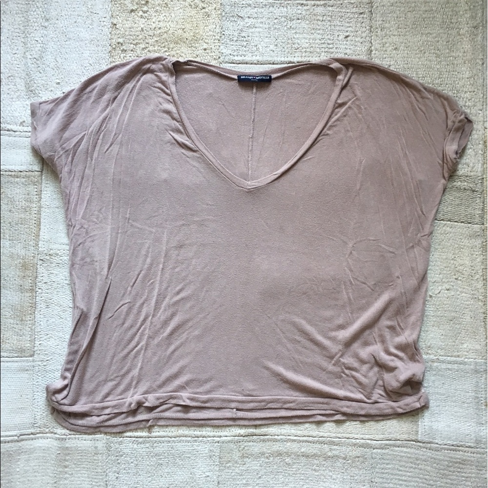Brandy Melville Light Pink Tee