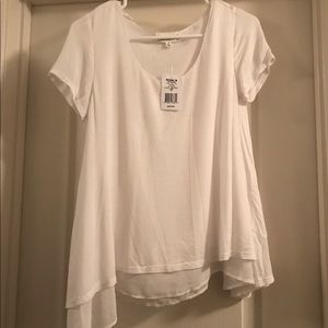 NWT soft flowy shirt
