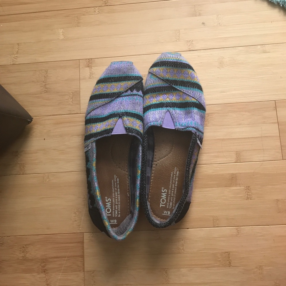 Tribal purple Toms