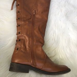 High Brown Boots