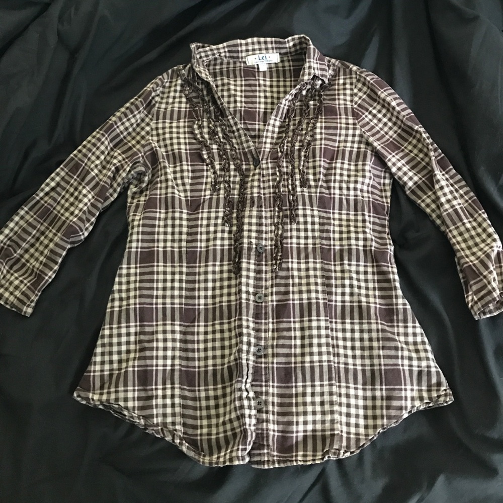 Button up half sleeve