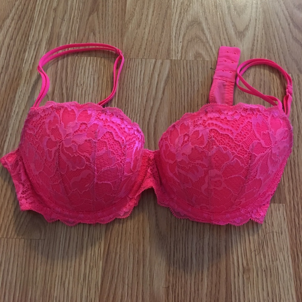 Victoria Secret lace push up bra size 34C