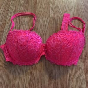 Victoria Secret lace push up bra size 34C