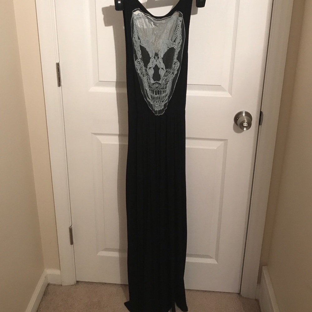 Skull maxi dress