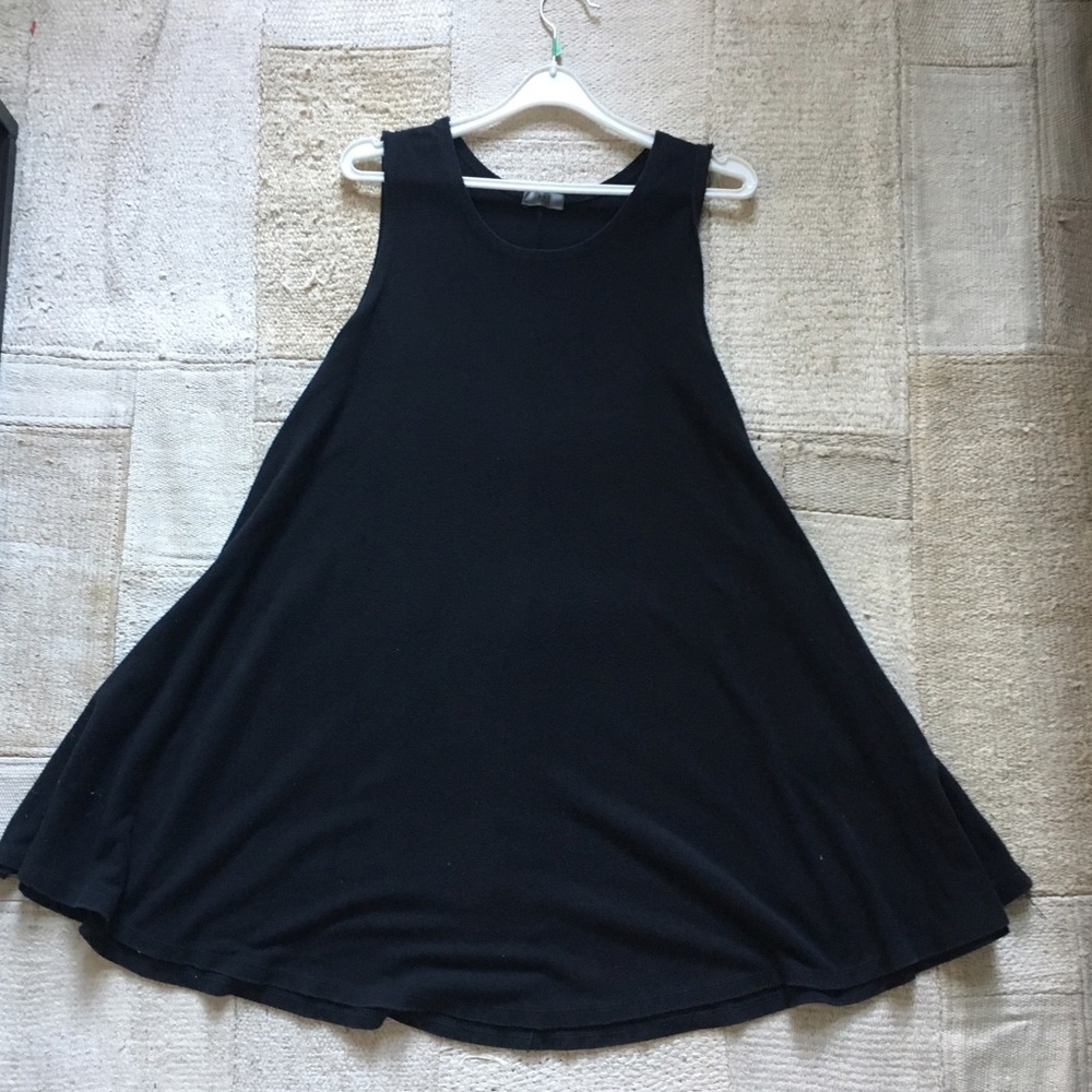 Brandy Melville black Alena Babydoll Dress