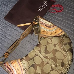 Vintage style Coach purse
