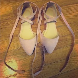 Baby Pink Ballet Flats