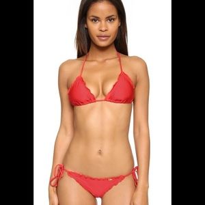 Luli Fama Wavy Triangle Top SZ Small