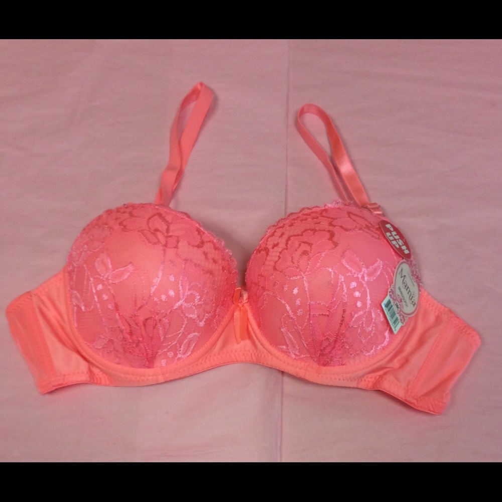 Push-up Underwire Bra Peach  NWT