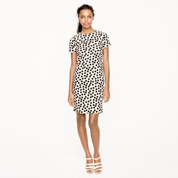 J. Crew Dresses & Skirts - J. Crew Scattered Dot Shift Dress