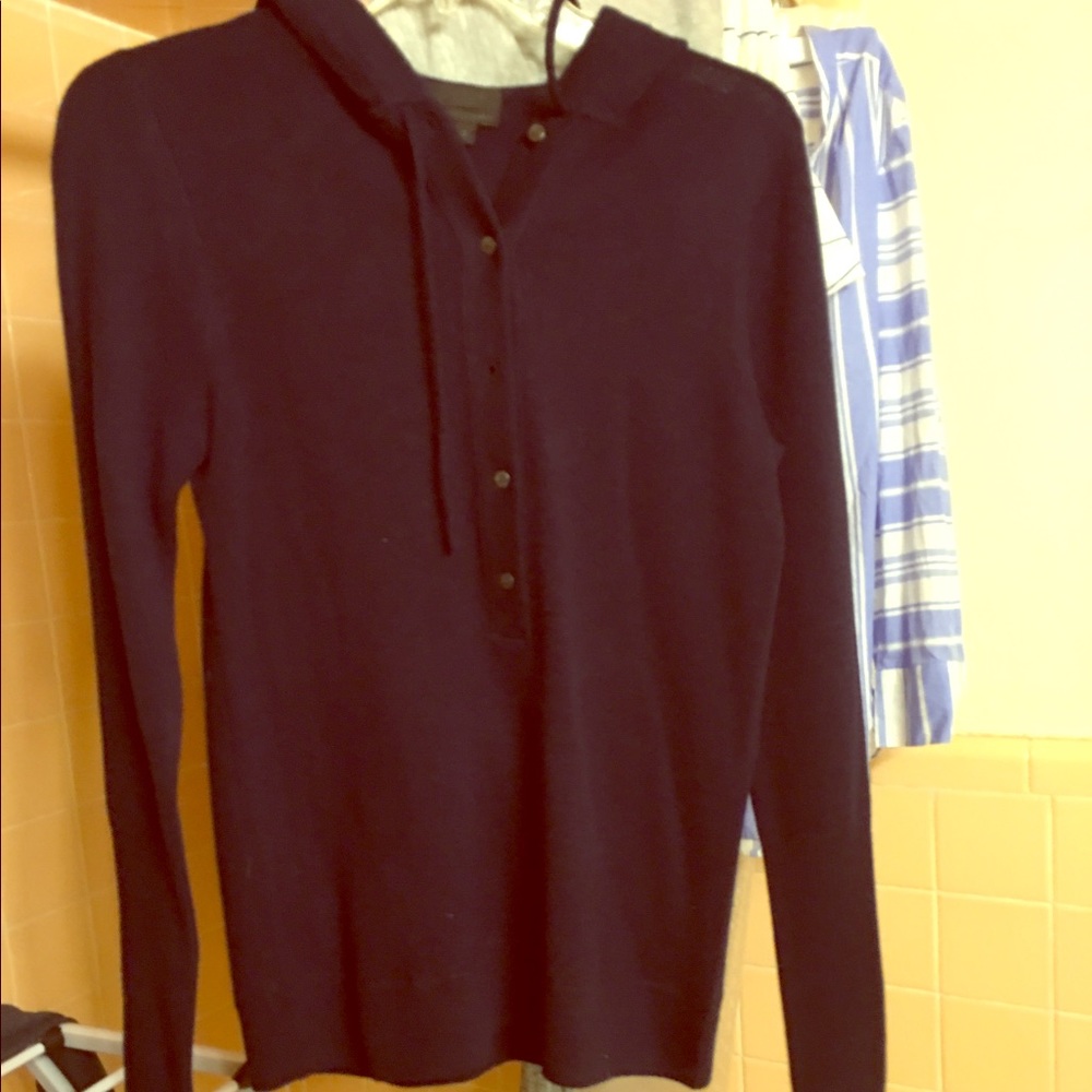 J. Crew cashmere hoodie