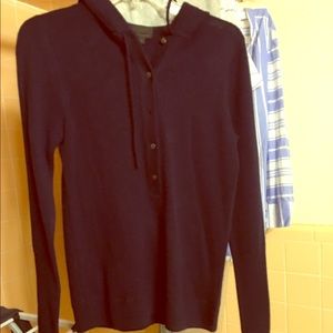 J. Crew cashmere hoodie