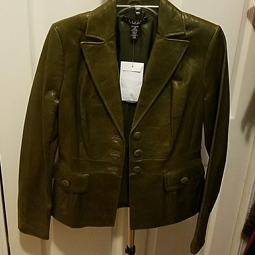 Leather jacket