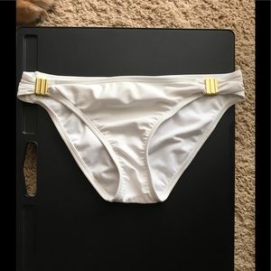 White swim bottoms