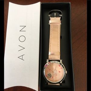 Rose gold watch