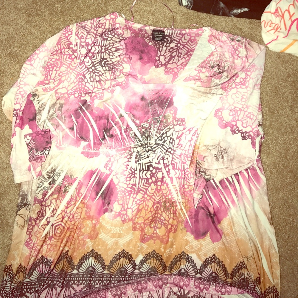 Faded glory top 3x gorgeous