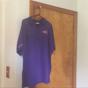 University of Evansville PURPLE ACES polo shirt💜