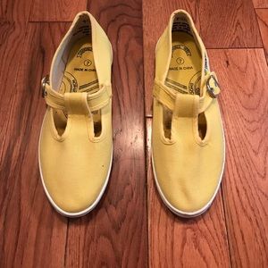 Vintage T-Strap Sneakers