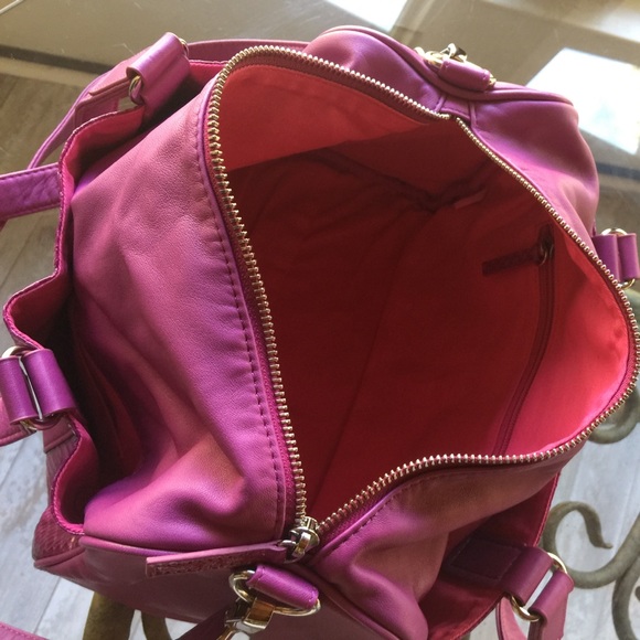 Mali Magenta Leather Purse.17212 - Picture 5 of 6